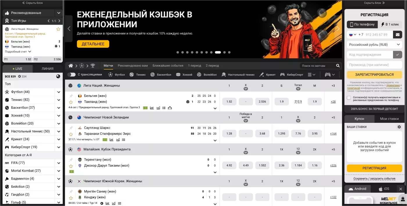 Melbet слоты от популярных провайдеров